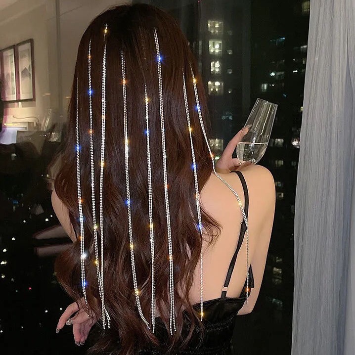 Kẹp Tóc Đính Đá Nhiều Màu Sắc Thời Trang Mùa Hè Cho Nữ