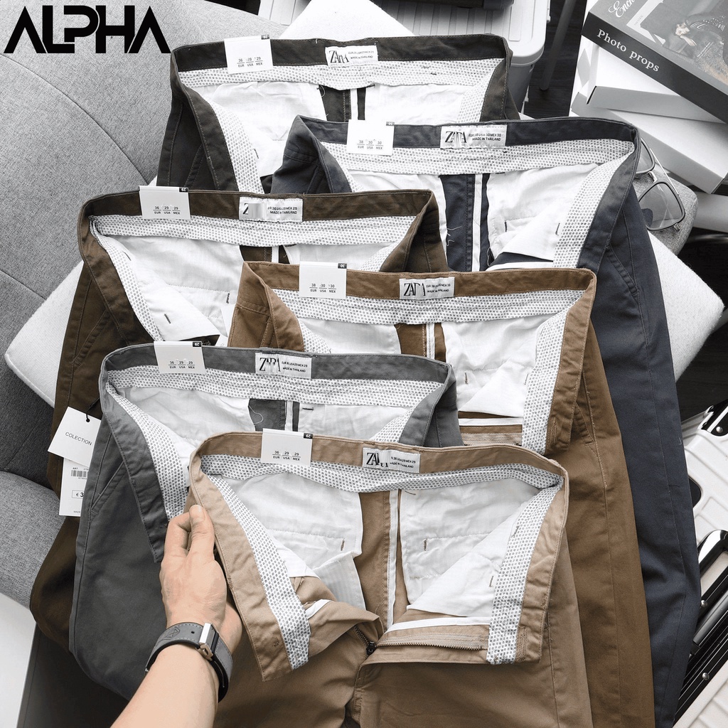 Quần kaki nam dài kiểu dáng trẻ trung năng động GEN ALPHA quần kaki cao cấp dáng slimfit GEN0232