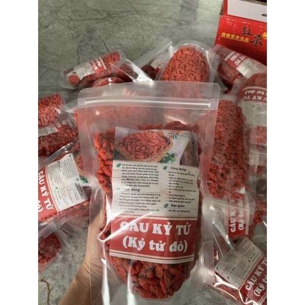 100gr Kỉ tử đỏ đẹp ( được nhiều lắm)thơm mới,đều hạt to