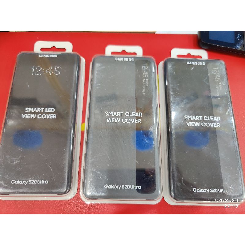 Bao da nắp gập Galaxy S20 Ultra Clear View Cover Samsung Chính hãng