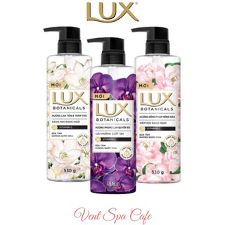 Sữa tắm nước hoa sáng mịn da lux botanicals 530g - sữa tắm thơm lâu lux
