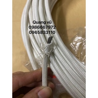 Dây điện chịu nhiệt ,bọc amiang cách điện ,chống cháy1x10mm giá bán /m