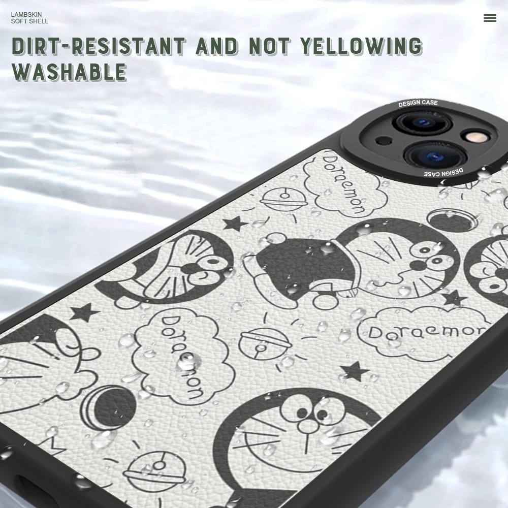 Compatible With Samsung Galaxy A73 A72 A70 A53 A54 A34 A14 A33 A23 5G cho Ốp lưng điện thoại In Hình Cartoon Doraemon