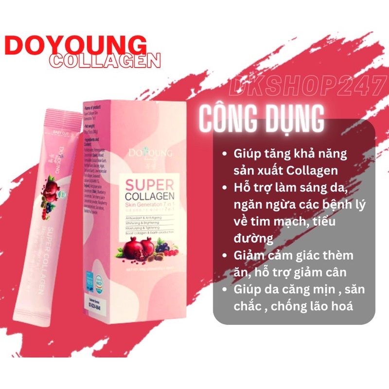 [CHÍNH HÃNG] DOYOUNG THẠCH COLLAGEN 7in1 Đẹp da Shopee Việt Nam