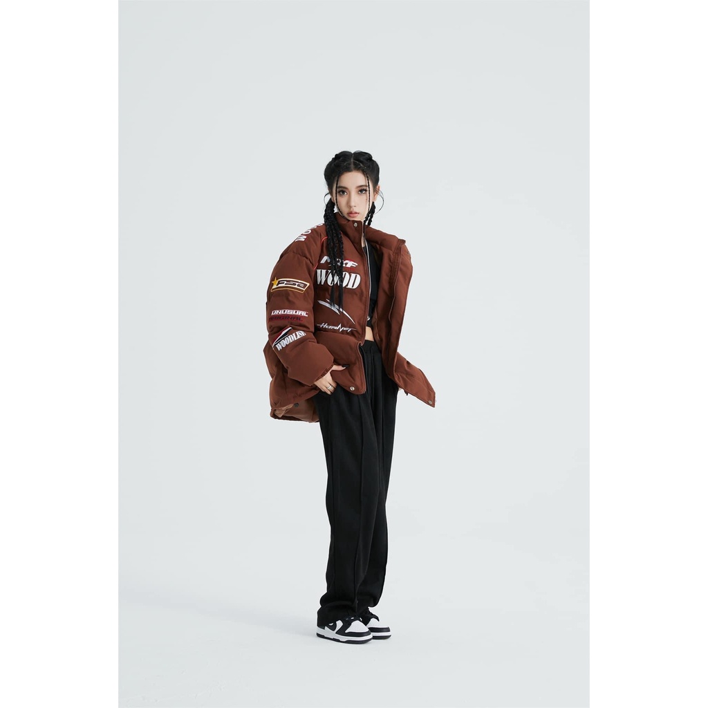khoác phao cực chất , unisex