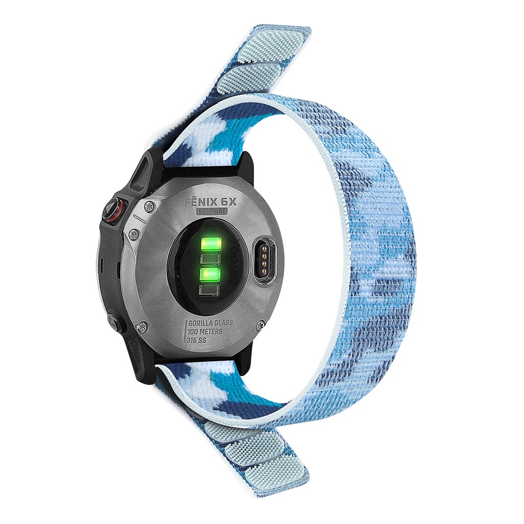 Dây Đeo Nylon 26mm 22mm Cho Garmin Forerunner 955 935 745 945 LTE S62 S60 / instinct 2 45mm