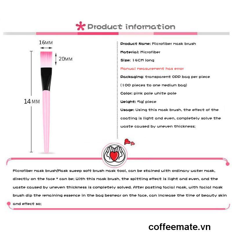 【coffeemate】⚡Cọ chuyên dùng để quét mặt nạ