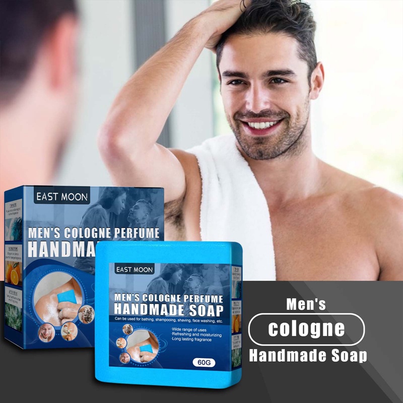 Xà Phòng Nuserw Cologne Kiểm Soát Dầu Dịu Nhẹ Cho Nam