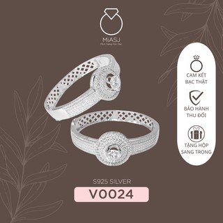 Vòng tay nữ BẠC Ý S925 hàng cao cấp miễn phí xi kim V0024| MiASJ Mi.A Trang sức bạc