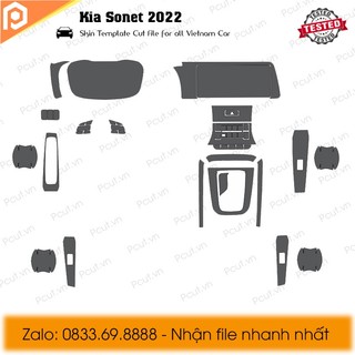 KIA SONET 2022 PPF TPU nội thất chống xước tự hồi phục