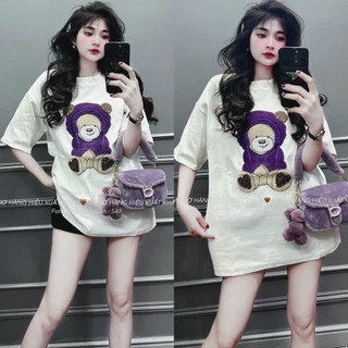 áo phông gấu tim xù