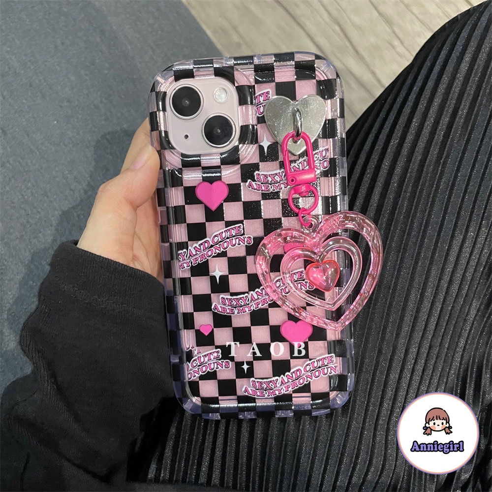 Ốp Điện Thoại TPU Mềm Có Đệm Khí Chống Sốc Hình Trái Tim Sang Trọng Cho IPhone 14 13 12 11 Pro Max