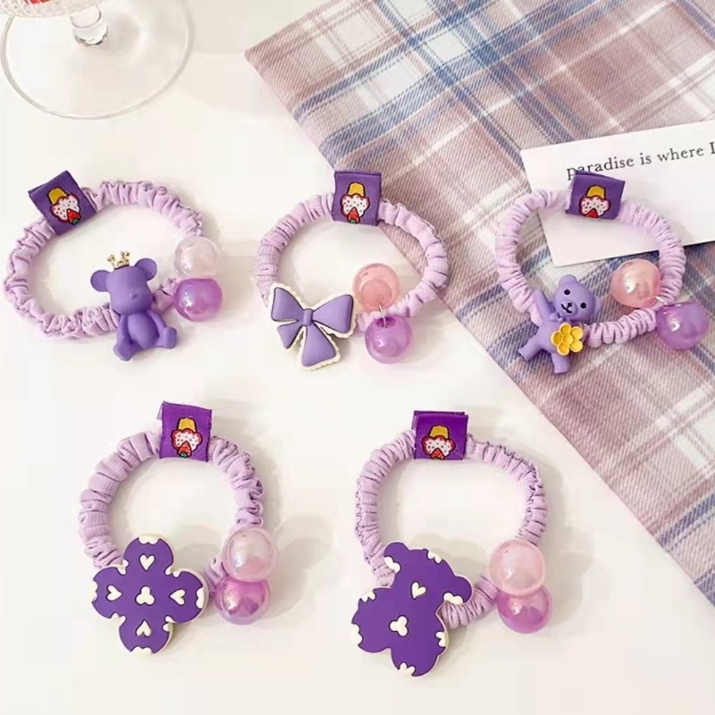 Dây Buộc Tóc Cao Su Dễ Thương Cho Bé Gái