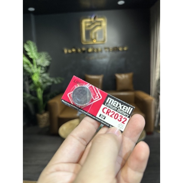 Pin nút áo CR2032 Lithium 3V chính hãng Maxell ( Dùng cho Airtag )