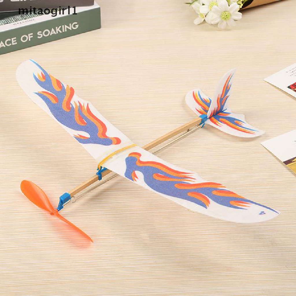 Máy Bay Đồ Chơi Dây Cao Su Đàn Hồi mitaogirl1] DIY