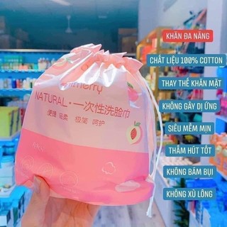 Khăn lau mặt dùng 1 lần Animerry, giấy lau mặt 1 lần lau khô, lau ướt siêu dai