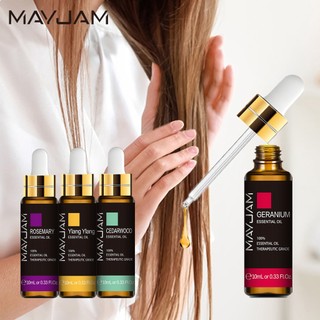 Tinh dầu MAYJAM 10ml chiết xuất thực vật thiên nhiên đa dụng 100% natural essential oils for hair growth