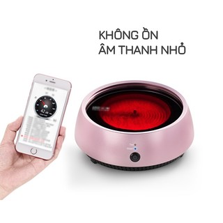 Bếp đun, hâm nóng pha trà D001A màu đen