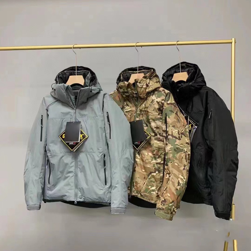 Áo khoác phao lông vũ nam Arc'teryx chất liệu Gore-tex chống thấm nước tuyệt đối giữ nhiệt cực tốt