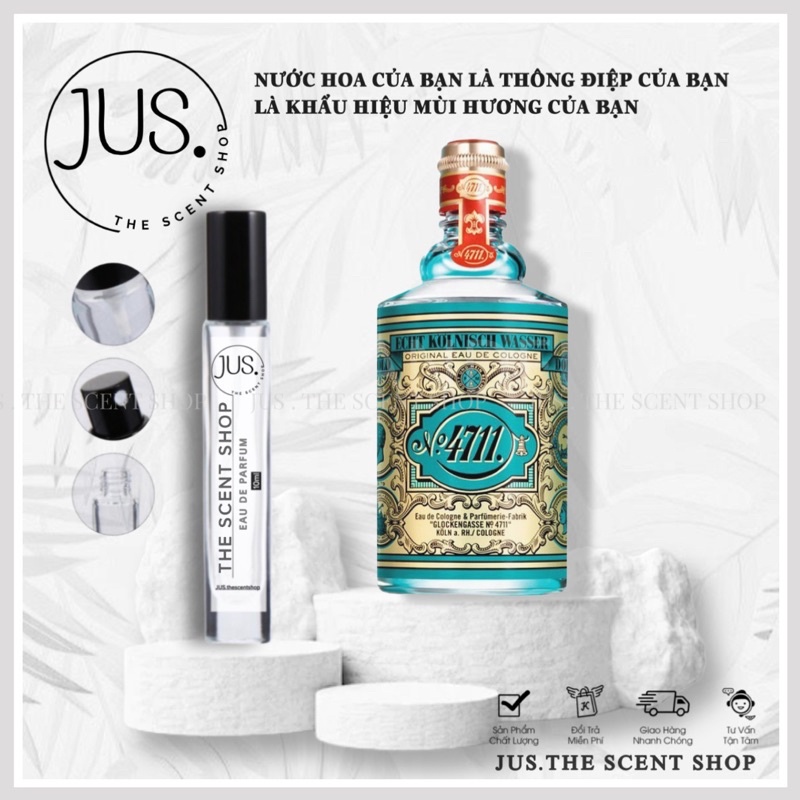 Nước hoa dùng thử Maurer & Wirtz 4711 Original [ 𝐉𝐔𝐒.𝐓𝐡𝐞𝐬𝐜𝐞𝐧𝐭 ]