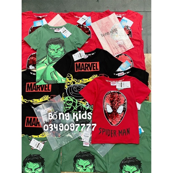 Áo Phông Bé Trai Siêu Anh Hùng MV