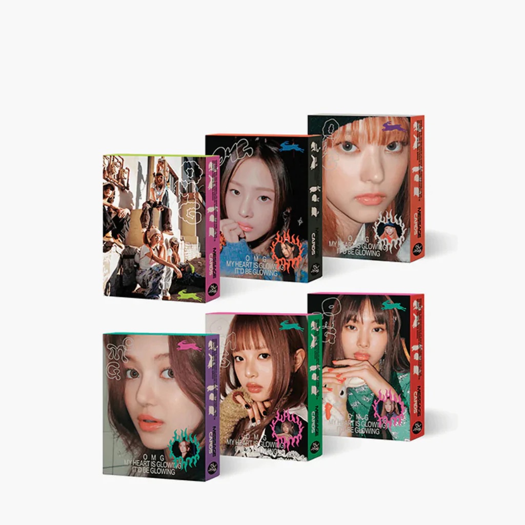 Bộ ảnh NEWJEANS - OMG bản lời nhắn message card
