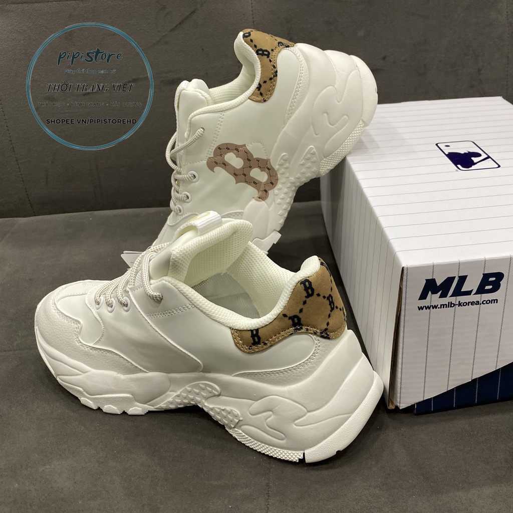 Giày MLB Chữ B, giày mlb b Hót Trend size 36-43 có bill box