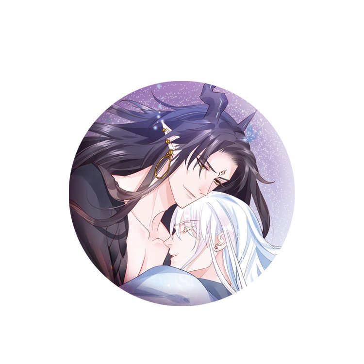 Huy hiệu MA TÔN MUỐN ÔM ÔM ver M1 BL manhua phụ kiện in hình anime chibi xinh xắn dễ thương