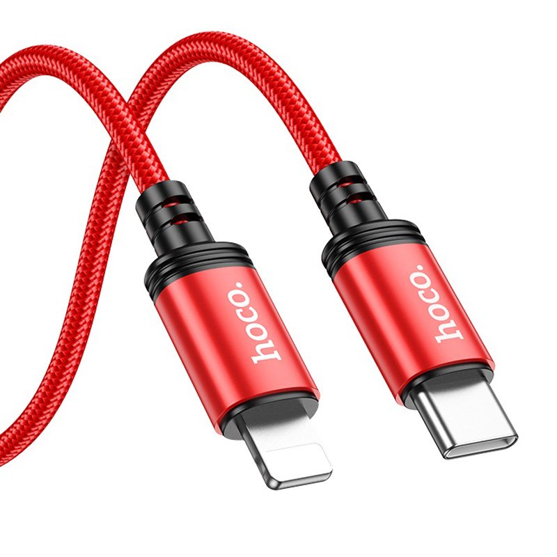 Cáp sạc nhanh PD20W Hoco X89 chân Type-C dành cho Ip10/11/12 dây dù siêu bền dài 1M