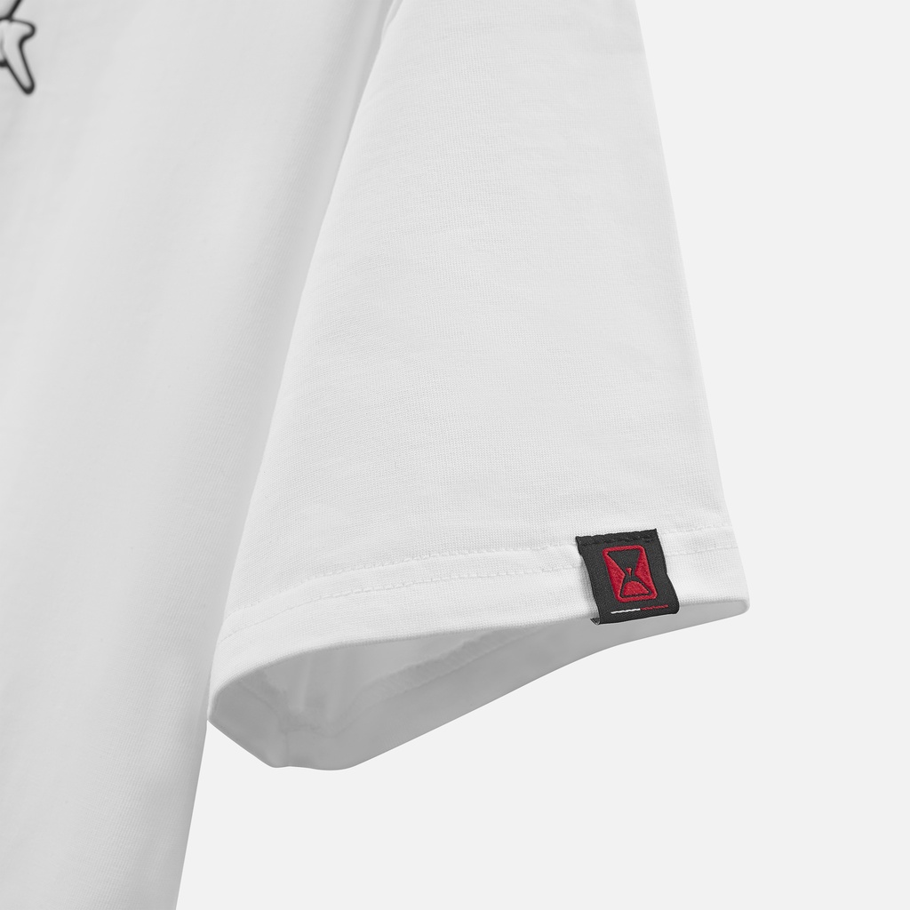 Áo thun NEEDS OF WISDOM Block Tee - White - Local Brand Chính Hãng