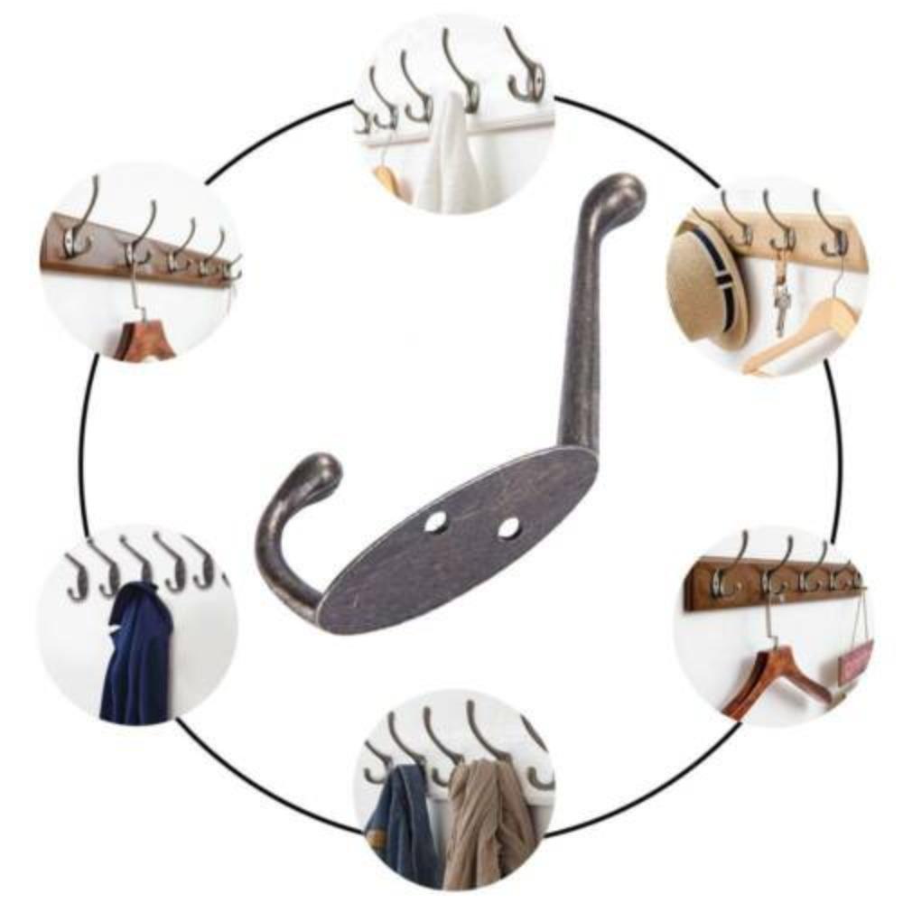Bộ 5 Móc Treo Đồ Bằng Hợp Kim Sắt Phong Cách Vintage