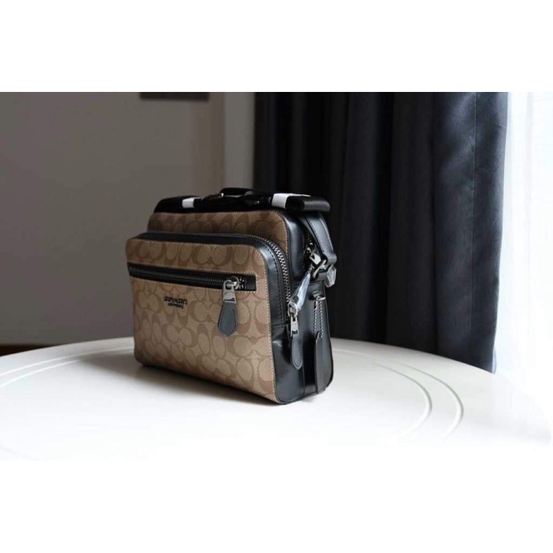 Cặp nam Coach West Camera Bag công sở