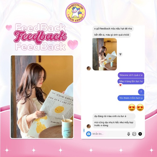 Thuốc Nhuộm Tóc Màu NÂU HẠT DẺ Không Tẩy Lên Từ Nền Tự Nhiên Tặng Oxi Găng Tay Mũ Chùm KENZII