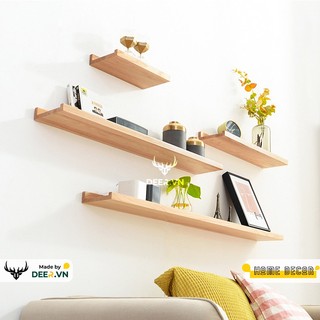DEER - Thanh Kệ Gỗ Treo Tường, Nhiều Kích Thước Chọn Lựa