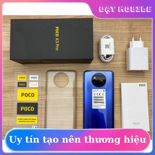 Điện Thoại Xiaomi Poco X3 Pro Kháng Nước Ram 8G Bộ Nhớ 256G Chính hãng Bảo hành 18 Tháng