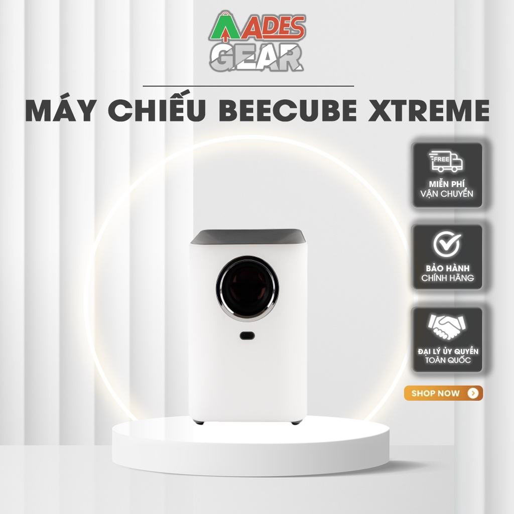 ✔️ Máy Chiếu Mini Beecube Xtreme Full HD 1080P ✔️ Máy Chiếu Di Động 4K Siêu Nét ✔️ BH 12 tháng