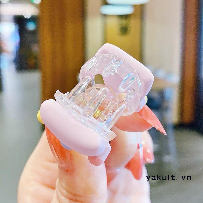 yakult Kẹp Tóc Mini Hình Cầu Vồng / Mặt Trời / Ngôi Sao / Đám Mây Dễ Thương Cho Nữ