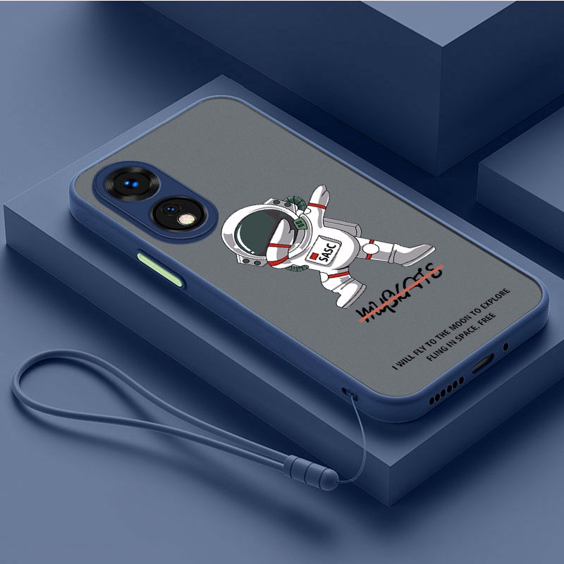 Ốp Điện Thoại Trong Suốt Hình NASA Cho OPPO Reno 8T 8Z 8 Pro 5G reno8T 5G