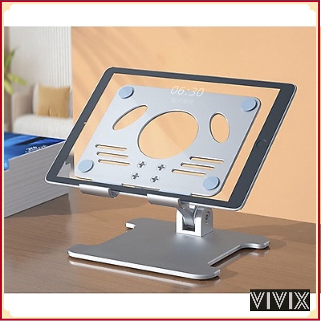 Giá đỡ điện thoại, ipad cao cấp để bàn thông minh gấp gọn, kệ đỡ máy tính bảng đa nặng tiện lợi sử dụng