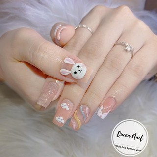 nail box hồng thạch nhẹ nhàng