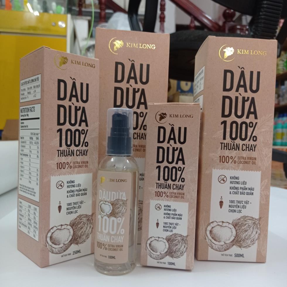 Dầu dừa nguyên chất thuần chay - massage body - trườn - tinh tuý - tốt cho da