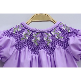 ĐẦM SMOCK VIP MÀU TÍM