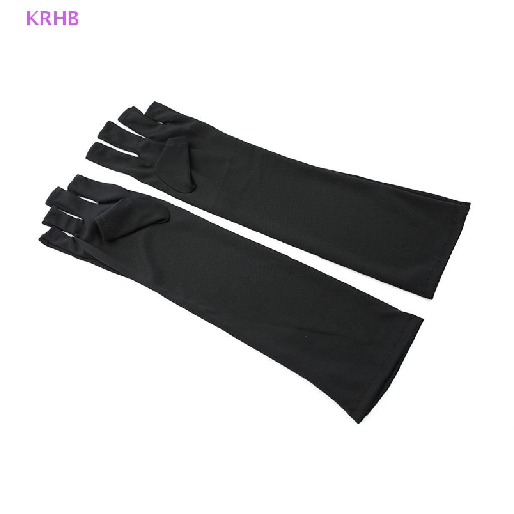 Set 2 Găng Tay Chống Tia Uv Bảo Vệ Móng Mới