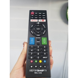 Remote điều khiển Tivi SHARP RM-L 1346