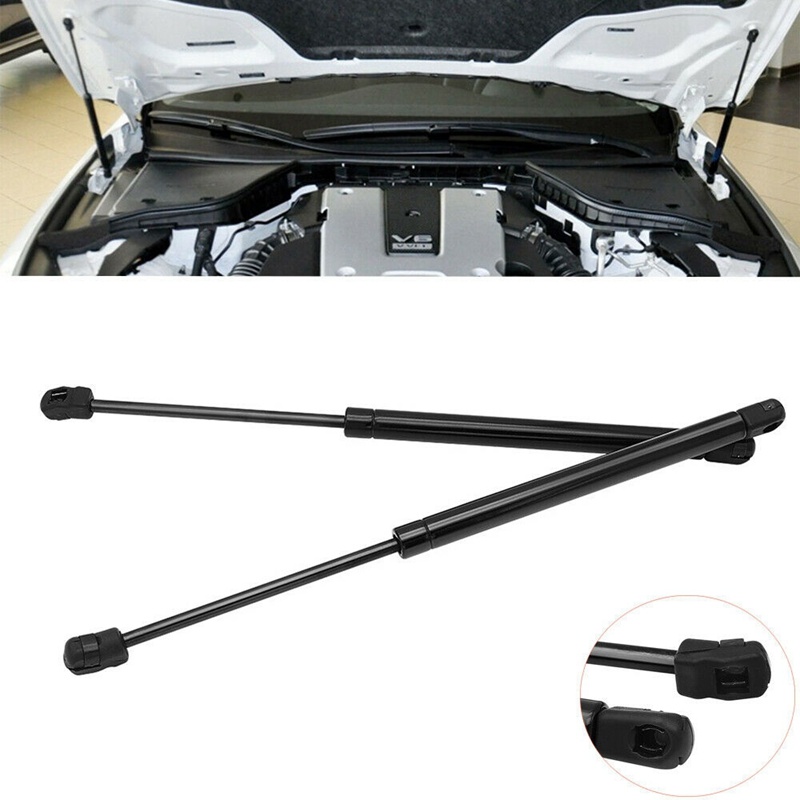 Set 2 Thanh Nâng Cốp Trước Xe Hơi Chống Sốc Cho Infiniti Q50 2014-2018 65470-46A0A 6801 PM3369