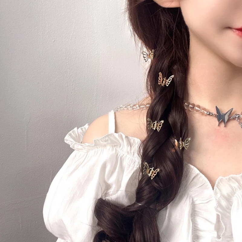 Set 12 Kẹp Tóc Hình Bướm Xinh Xắn Dành Cho Nữ