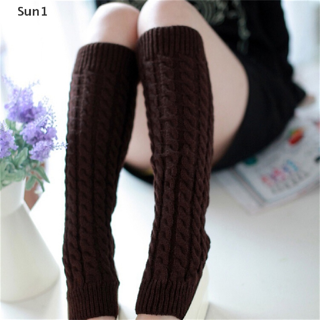 Sun1 > Vớ Ống Chân Dệt Kim Giữ Ấm Mùa Đông Thời Trang Bán Chạy Cho Nữ