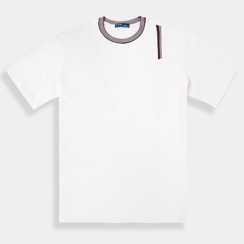 Áo thun nam cổ tròn BEN &amp; TOD R1210BB204 vải cotton, trẻ trung, thanh lịch, đơn giản, basic, cao cấp