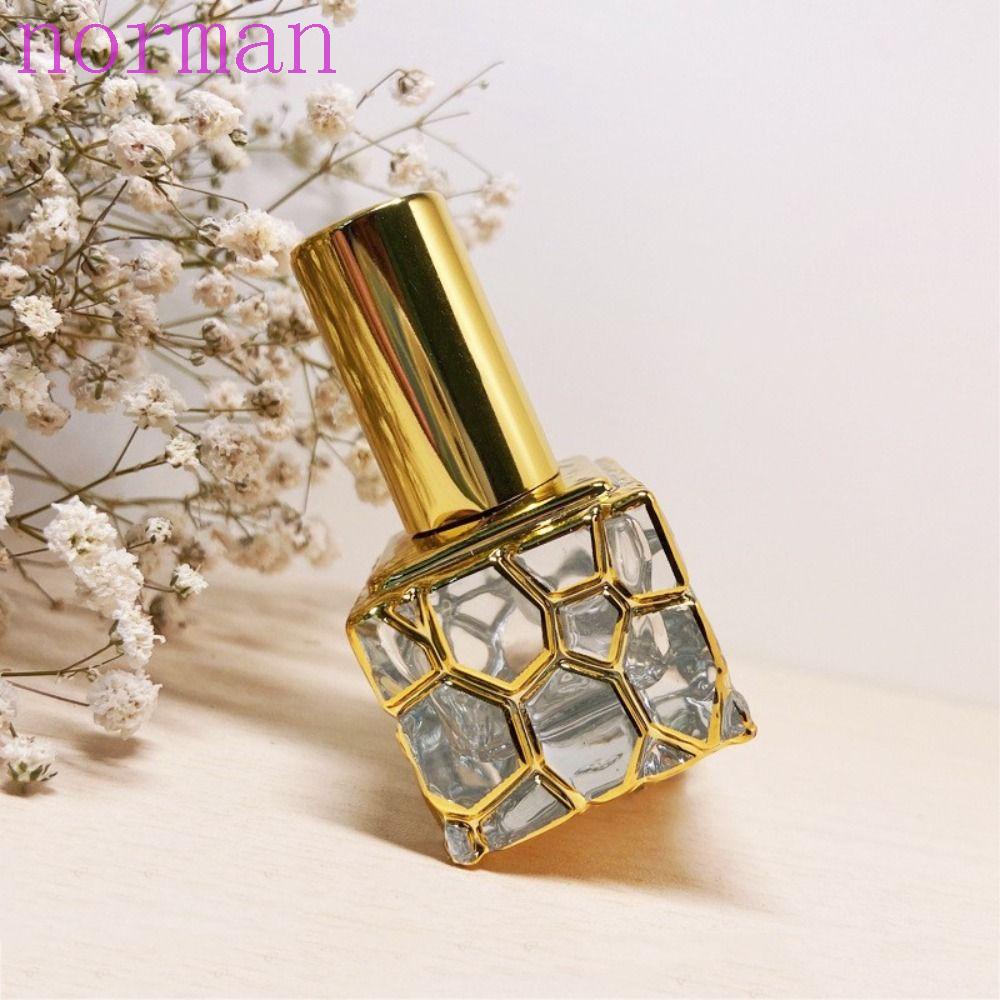 Norman Bình Xịt Thủy Tinh Mini Đựng Tinh Dầu Thơm Mạ Điện