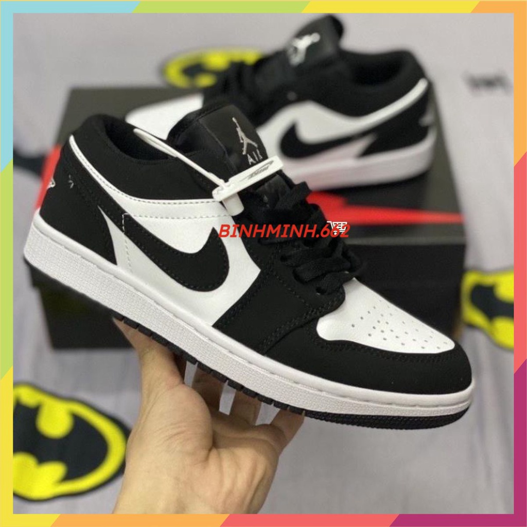 Giày Jordan cổ thấp kiểu dáng Unisex cá tính rất dễ phối đồ, Giày thể thao Sami Sneaker JD1 Full Box Bill và phụ kiện